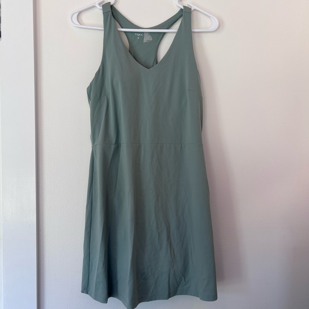 Soma Sage Green Mini Dress